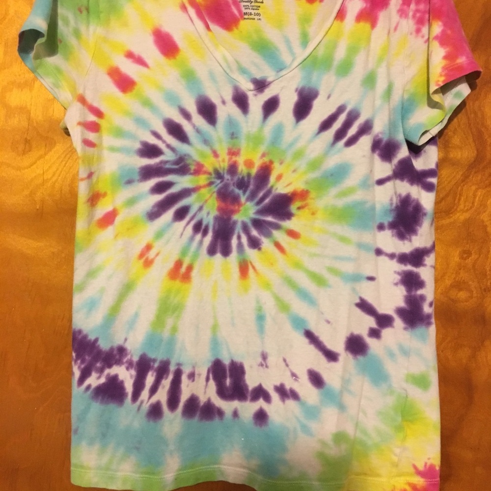 Hand-Dyed Tie Dye Shirt